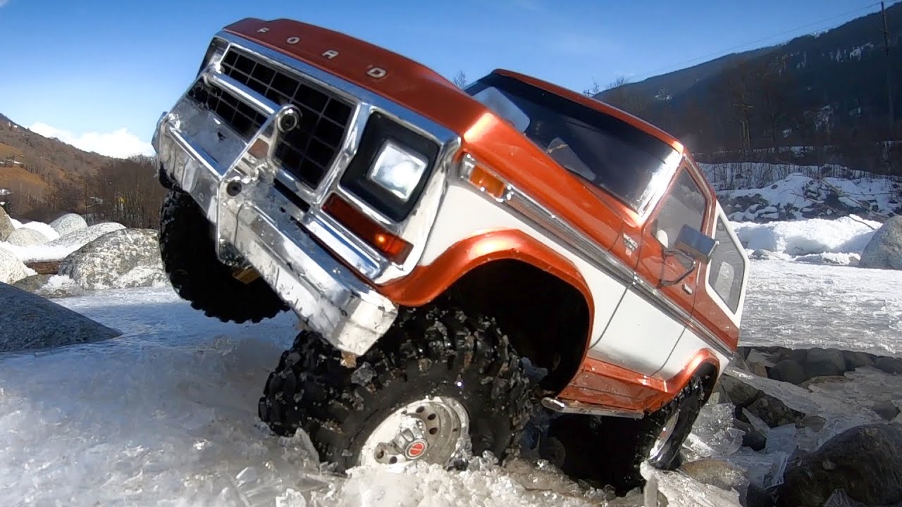 Traxxas TRX-4 Ford Bronco / Winter-Adventure in the Mountains