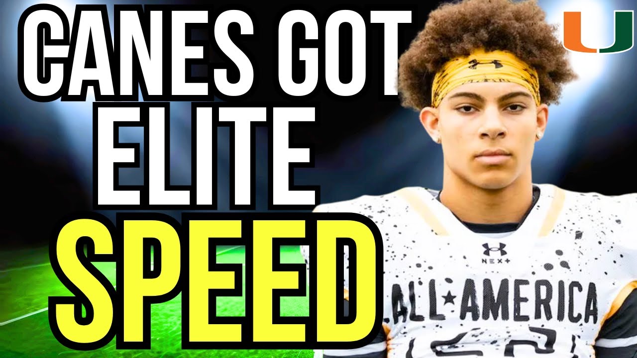 JJ Dunnigan LOOKS NASTY | 4⭐️ Miami Hurricanes Safety Recruit - Highlights