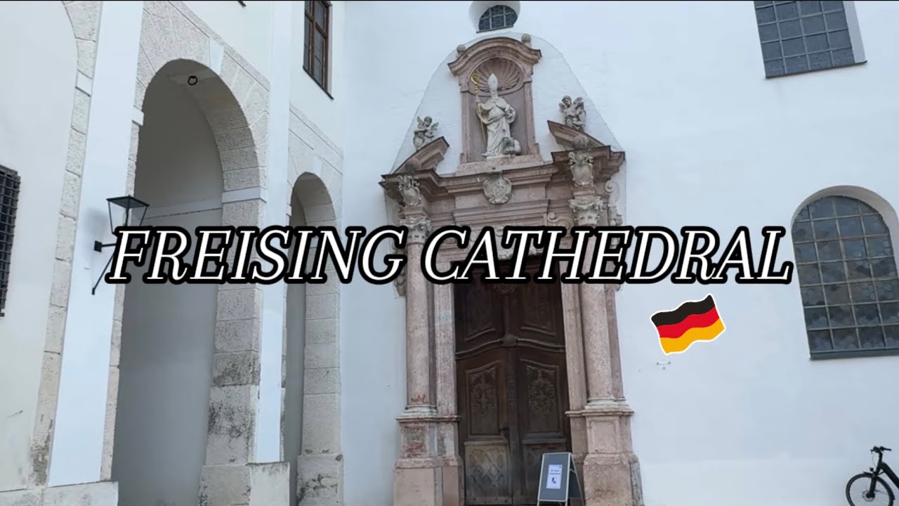 Freising Cathedral 4K grounds Walking Tour - Freising, Germany 🇩🇪 