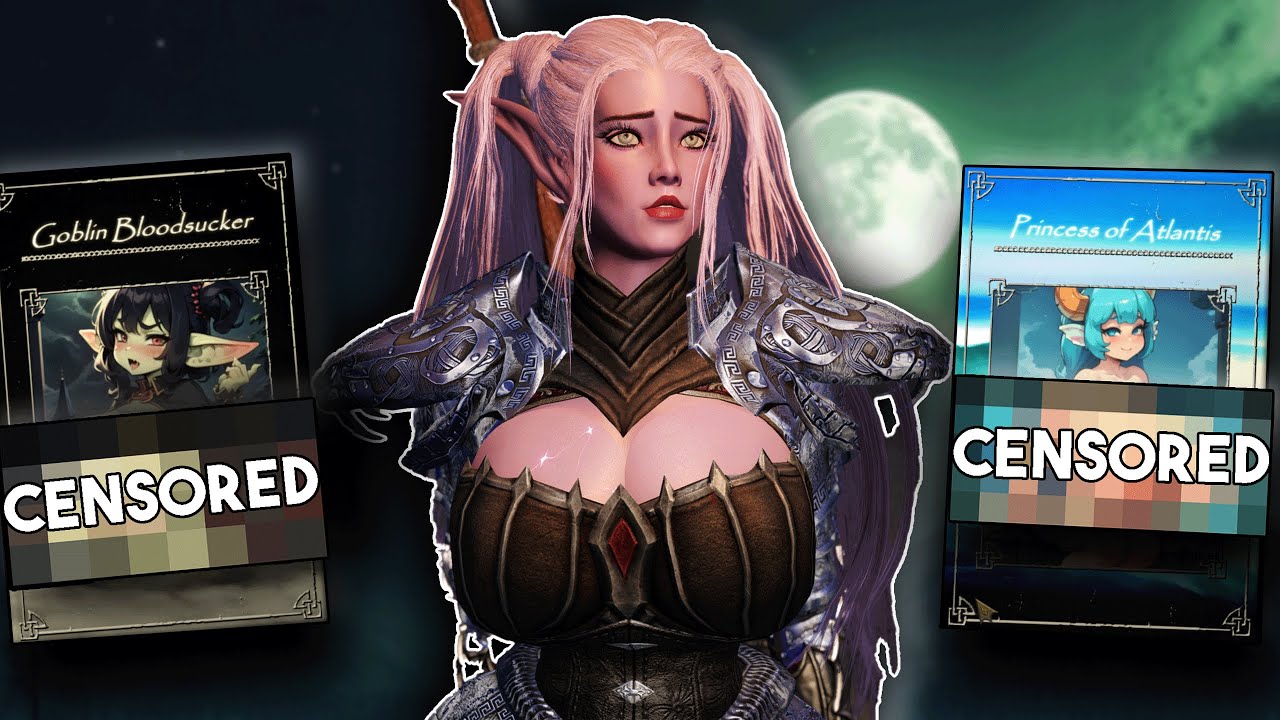 Collecting WAIFUS & WENCHES in Skyrims SPICIEST Modpack