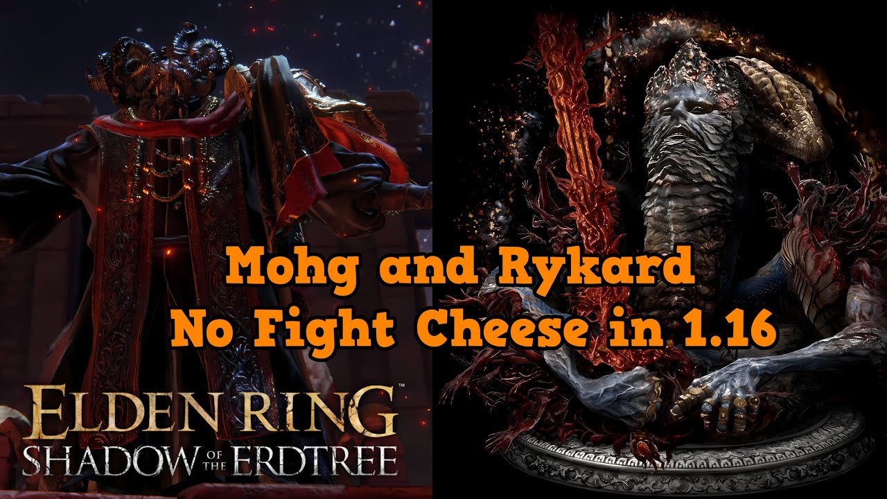Elden Ring 1.16: Mohg and Rykard No Fight Cheese