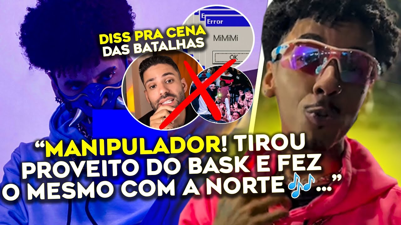 MC GURI SOLTOU O VERBO em DISS PRO KRAWK e CENA DAS BATALHAS... (MIMIMI)