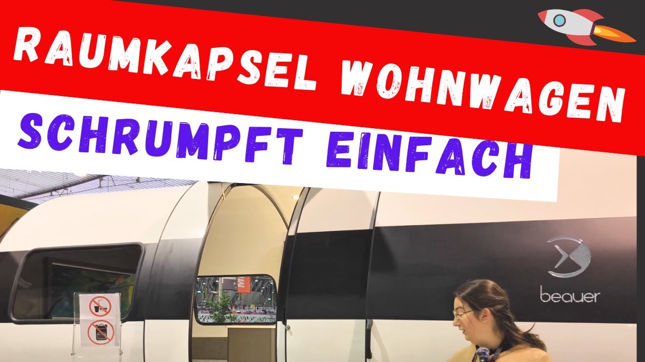 🚀 Raumkapsel Wohnwagen oder Transformer? Schiebt sich zum  Mini zusammen  | Ist das die Zukunft?
