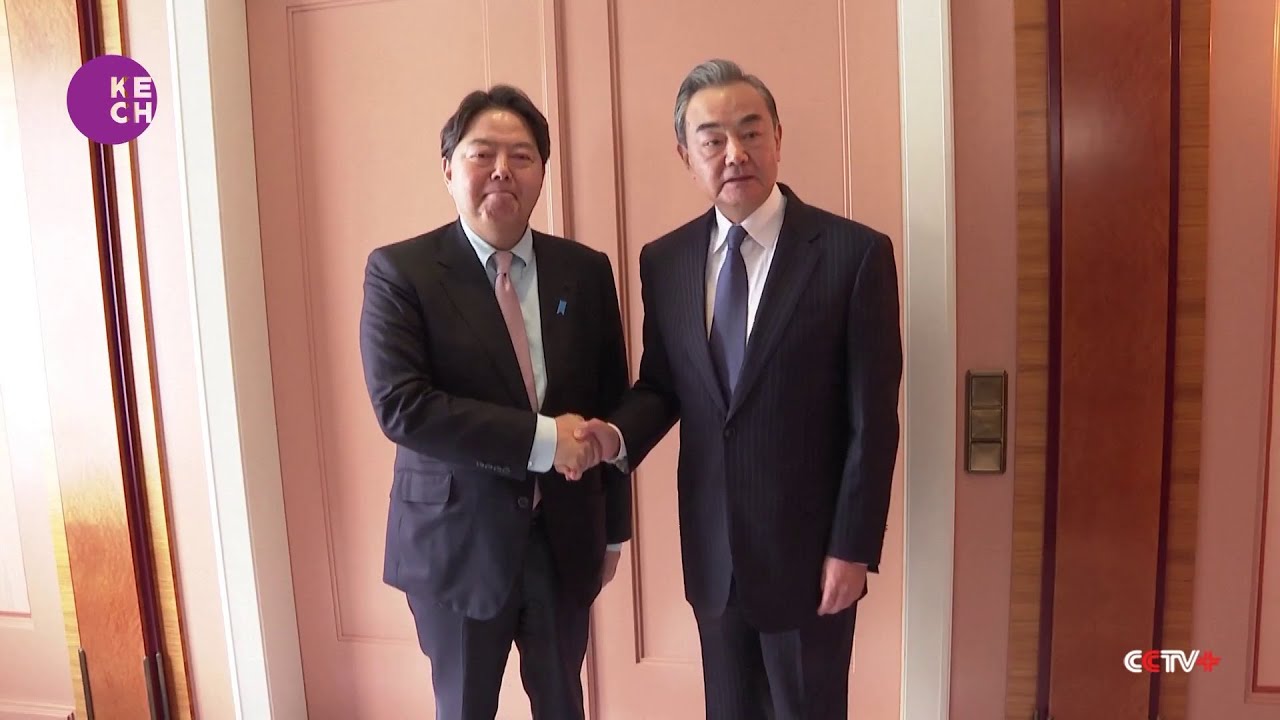 Wang Yi meets Japanese foreign minister in Munich