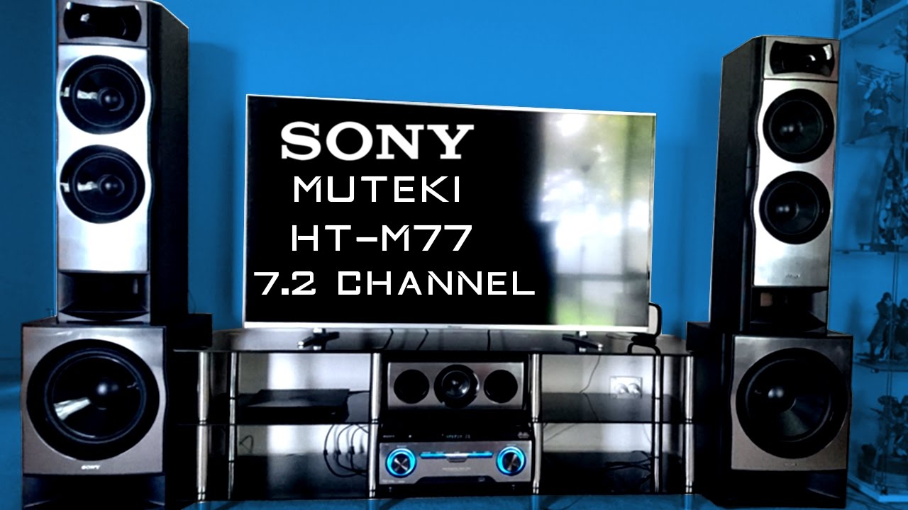 Sony Muteki HT-M77 7.2 Channel - Sound Test