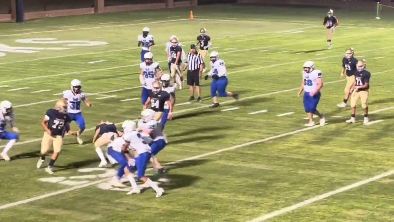 Tyler &ldquo;Tank&rdquo; Conkey #64 Freshman YR- VS Thatcher Eagles 