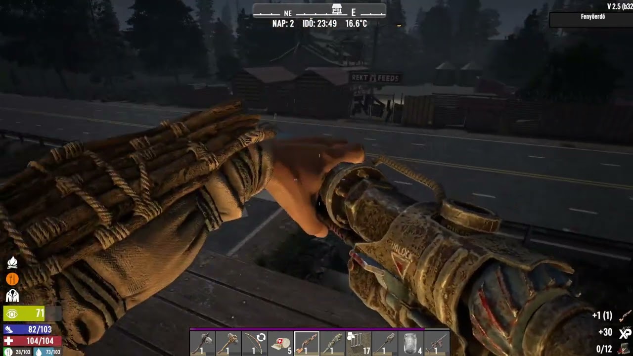 Zombik földjén. 1.rész 7 days to die