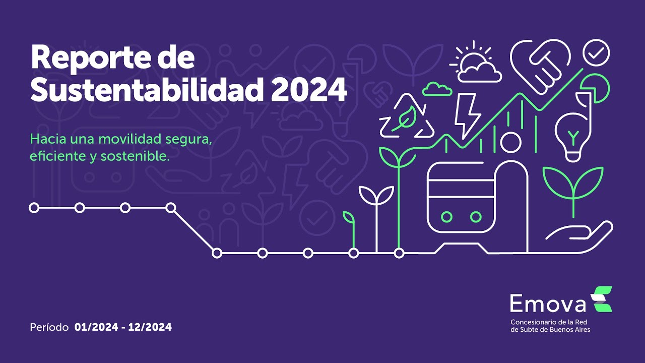 🚇🌱 ¡Lanzamos nuestro Reporte de Sustentabilidad 2024! 🌱🚇
