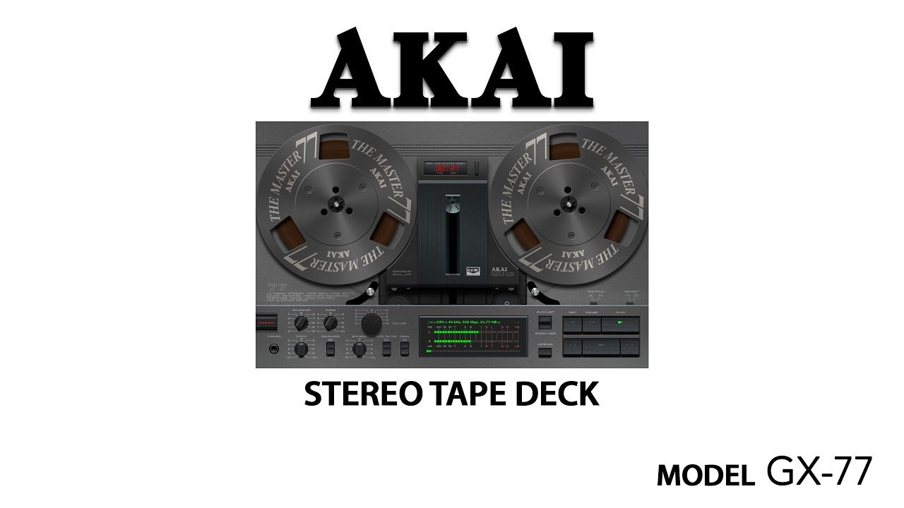 Akai GX-77 Open Reel Deck Restoration & Mod.