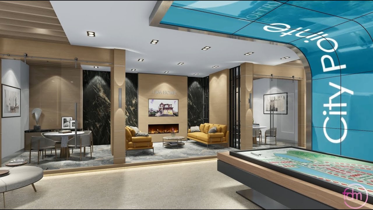 Presentation Sales Centre Design by Flora Di Menna Designs Inc.