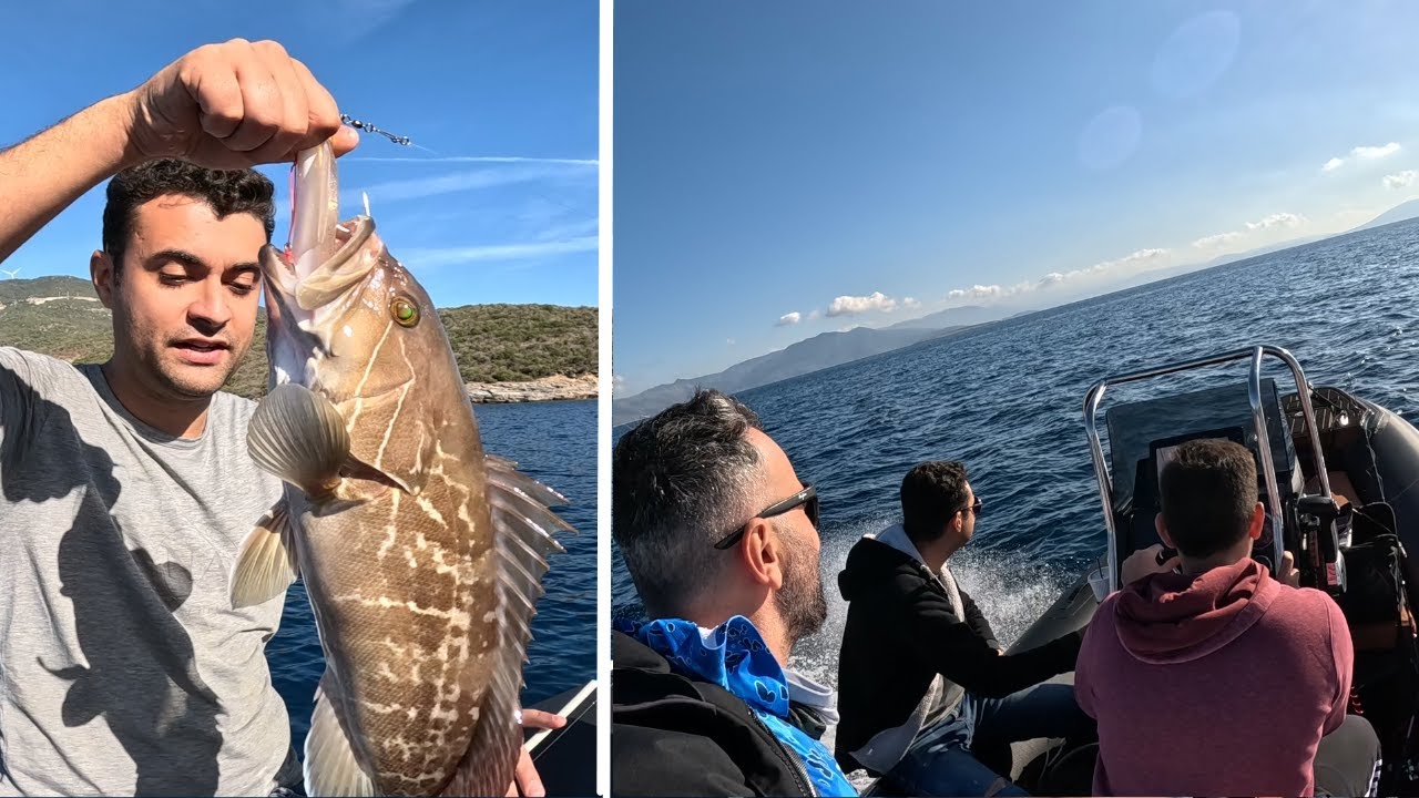 Πρώτο ψάρεμα με φουσκωτο τρέλα με πολλά ψάρια