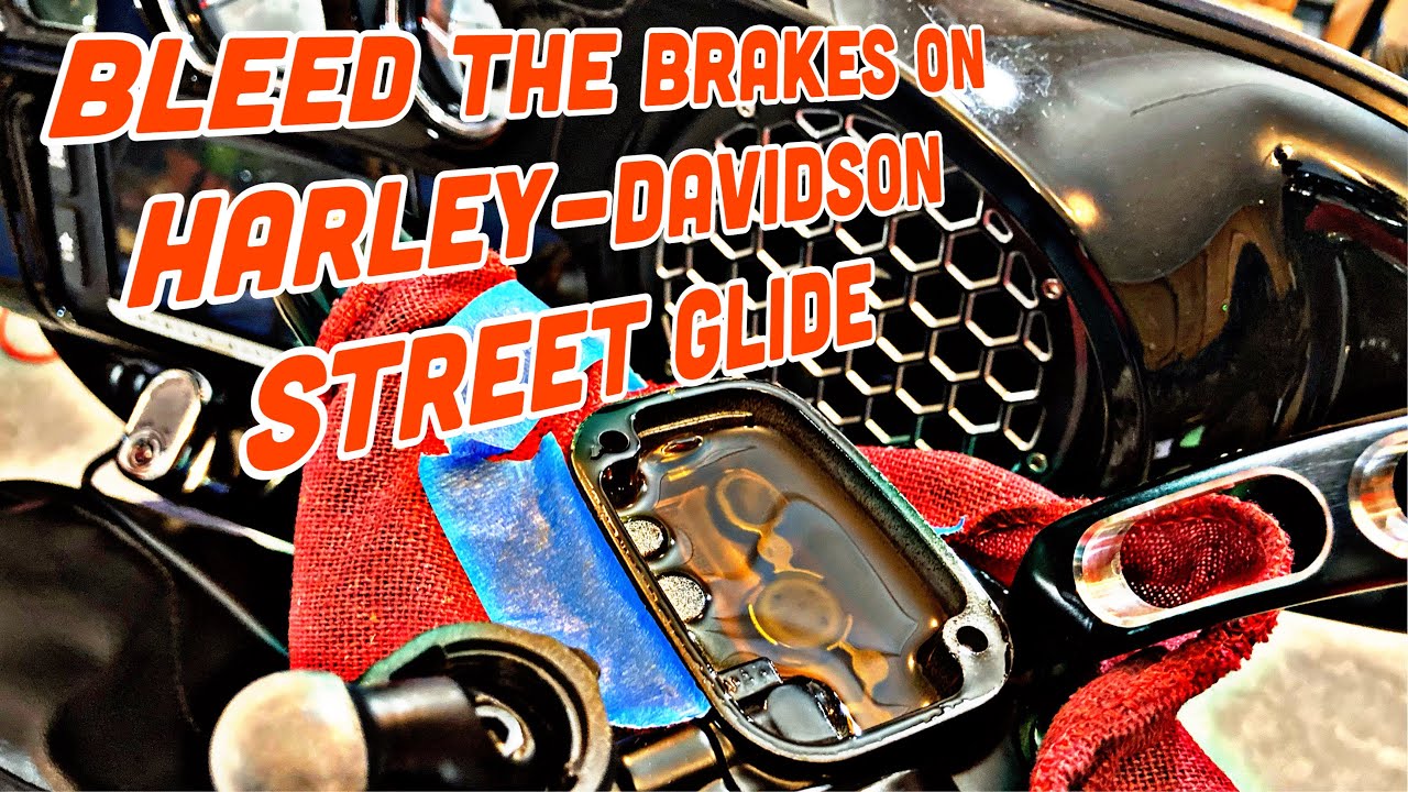 Как прокачать тормоза на Harley Davidson Street Glide