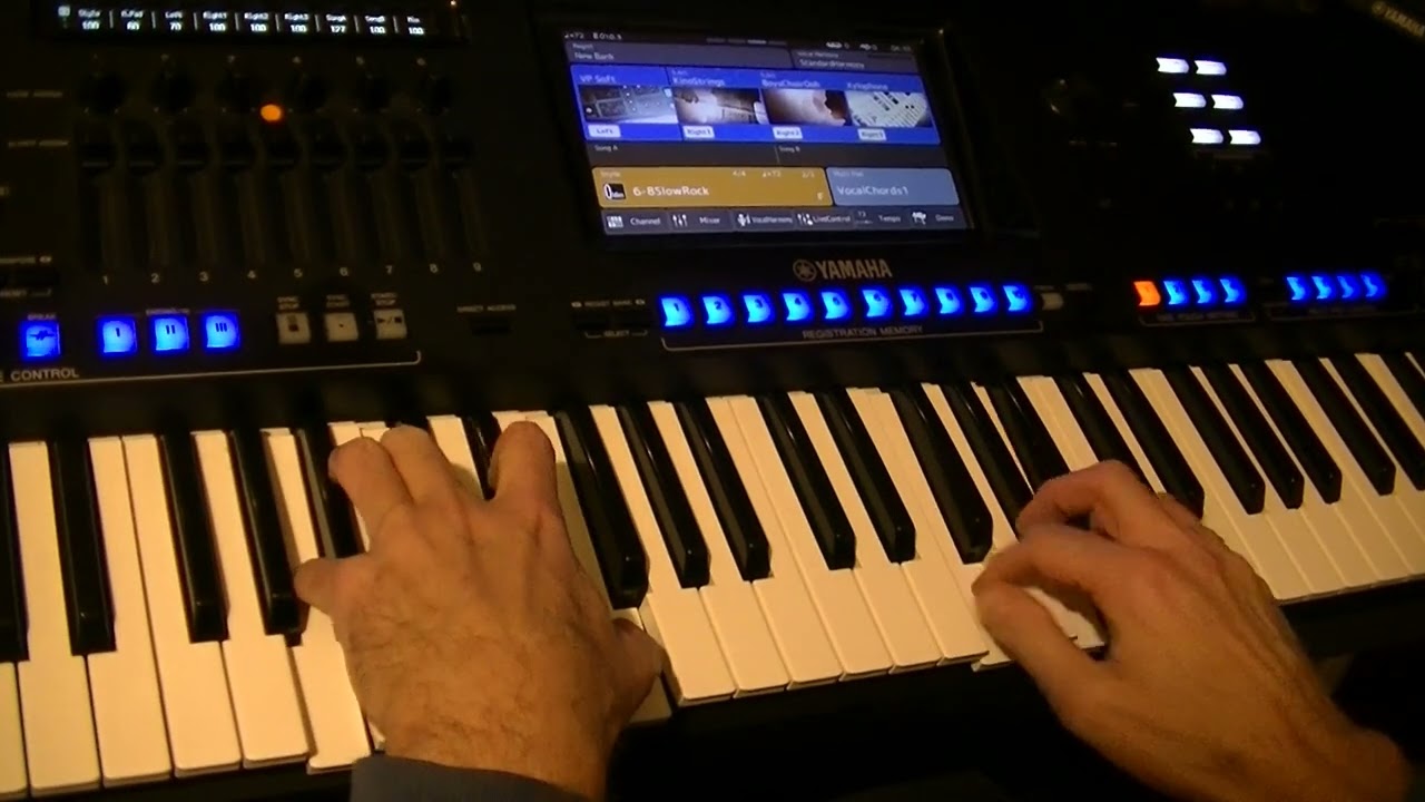 Love Is Like A Violin on Yamaha Genos by Darren Jones
