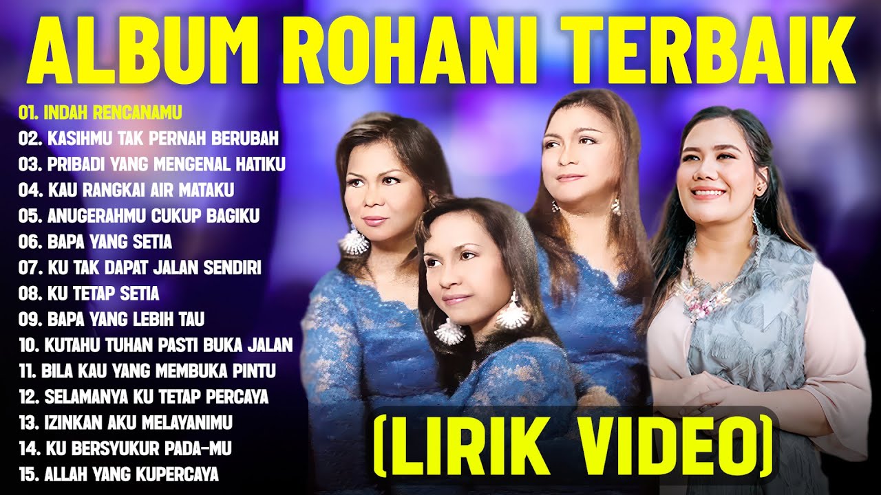 Lagu Rohani Gloria Trio & Regina Pangkerego Full Album (Lirik Video) || Lagu Rohani Terbaru 2025