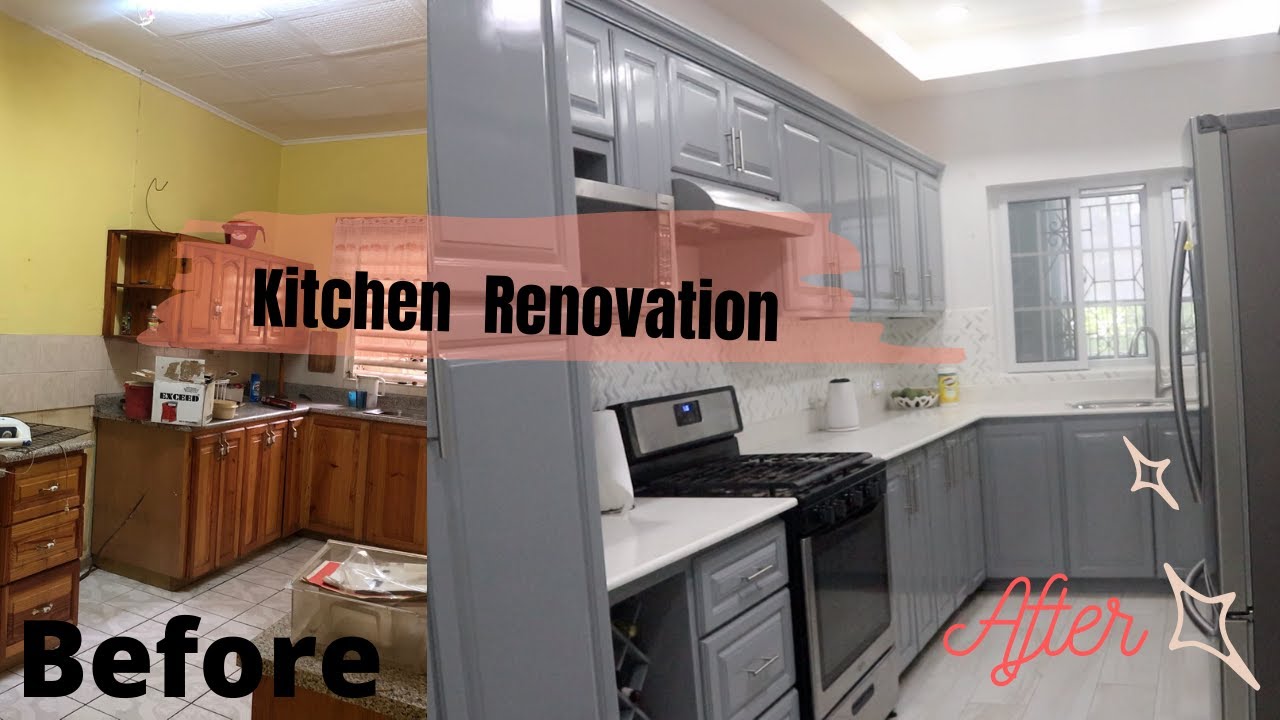 MAJOR JAMAICAN KITCHEN RENOVATIONS WITH ME