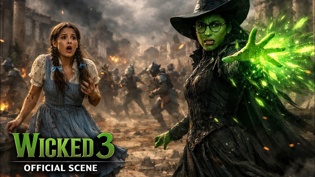 WICKED 3 (2026) | OFFICIAL SCENE –  DOROTHY CRASH, The Girl Who Fell Like a Weapon and Behind scenes