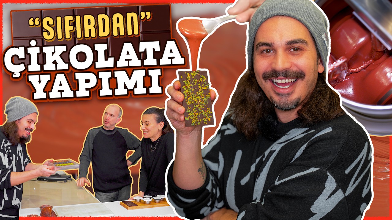 Şefle Keşfet: Sıfırdan Çikolata Yapım Süreci 🍫