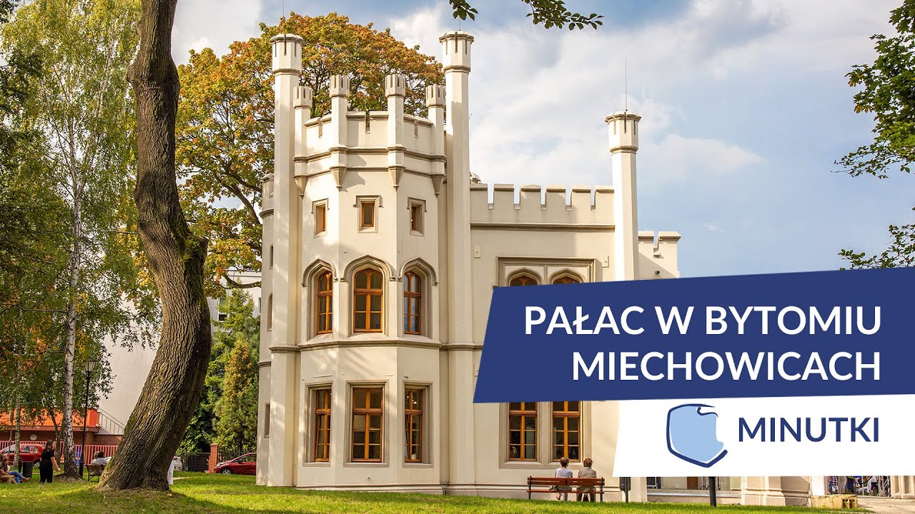 Pałac w Bytomiu Miechowicach kryjący ciekawe historie. Minutki Polskie Szlaki ⏰