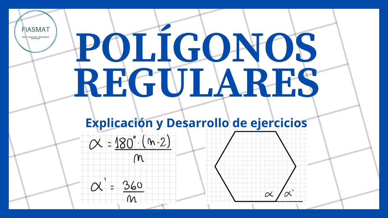 Polígonos Regulares - Ángulos internos y externos