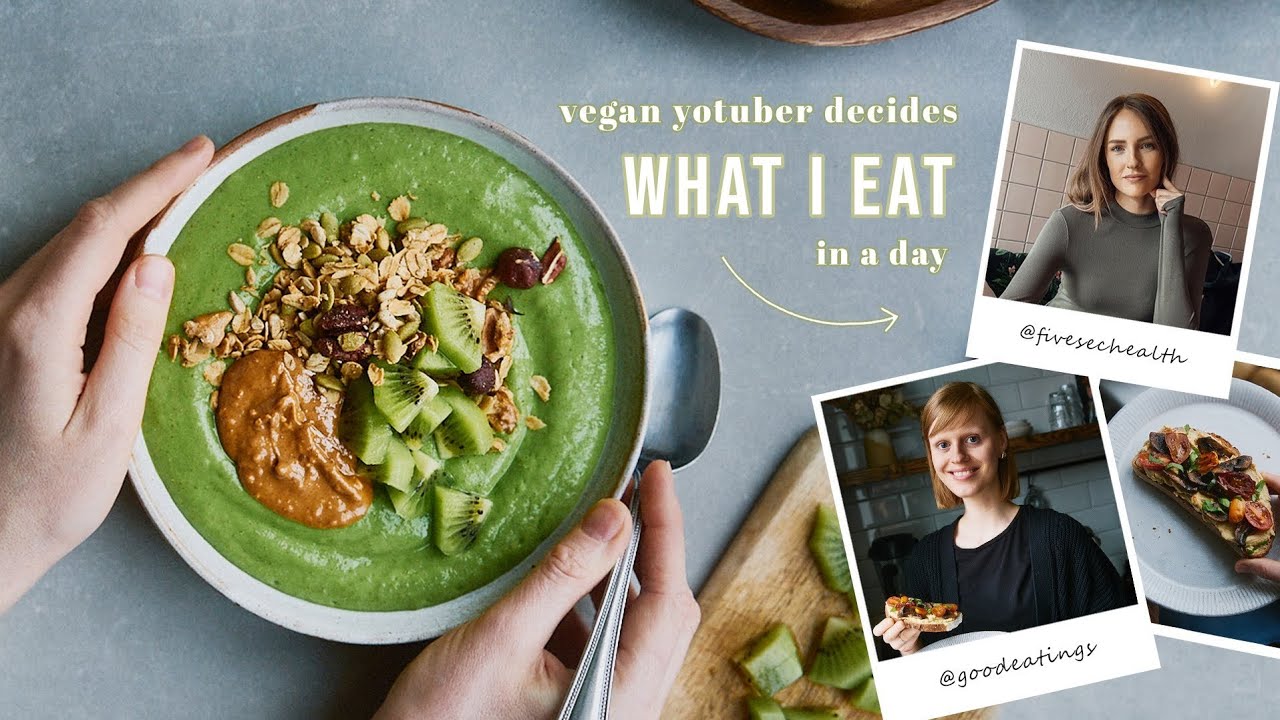 Vegan YouTuber Decides What I Eat in a Day | @AlexandraAndersson healthy meals