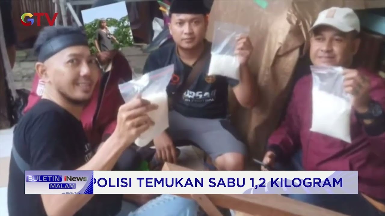 Polres Tasikmalaya Ringkus Pengedar 1,2 Kg Sabu-sabu #BuletiniNewsmalam 15/08