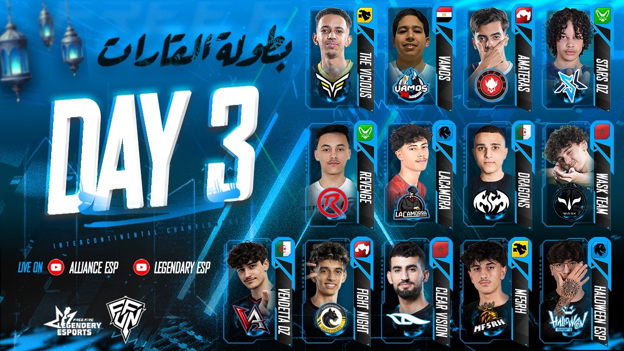 بطولة القارات – DAY 3 | Intercontinental Championship