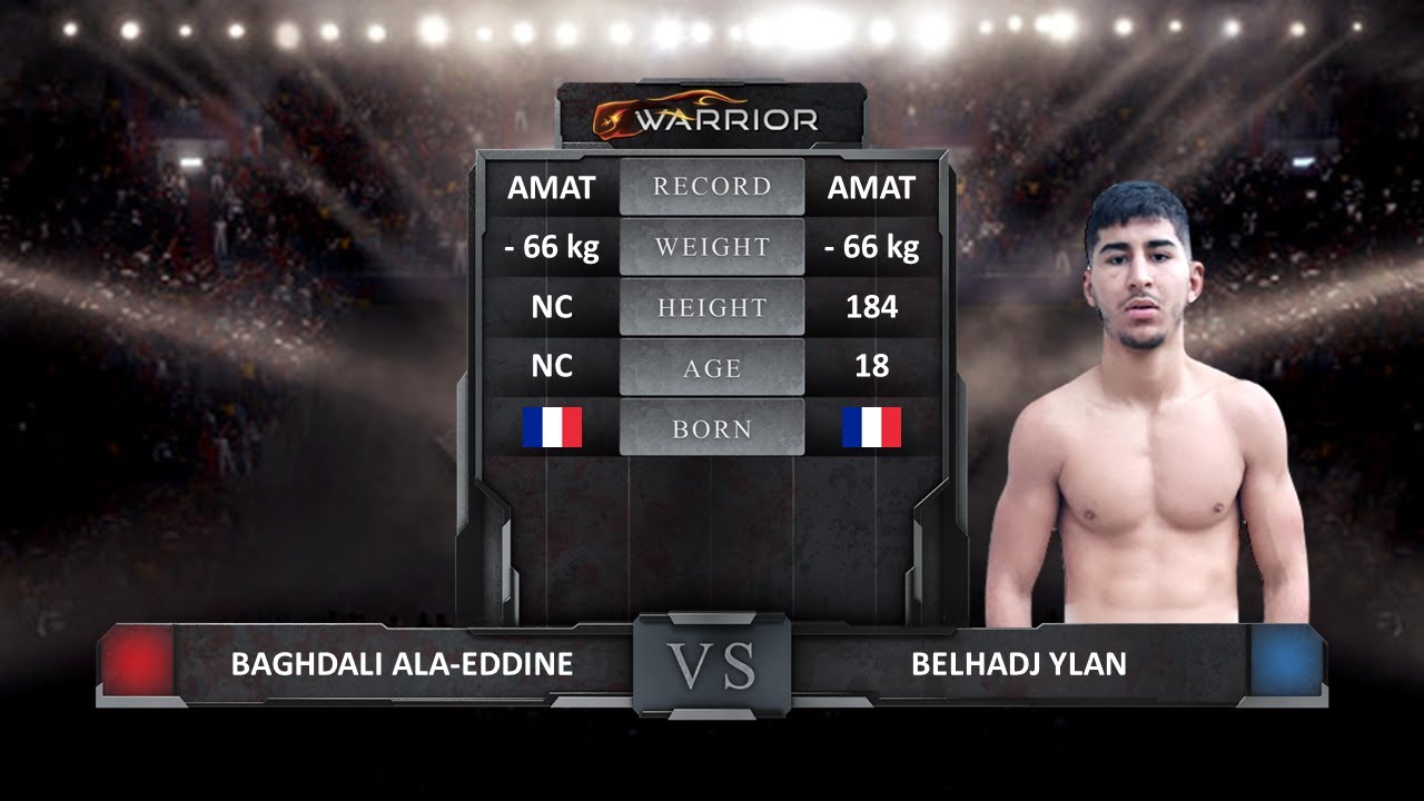 WFN3 - Baghdali Alâ-Eddine  VS Ylan Belhadj