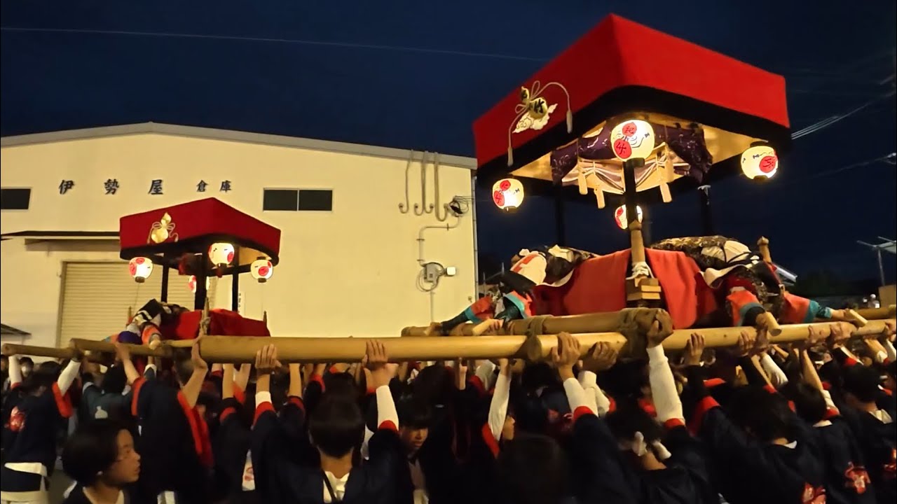 令和７年度 御坊祭 本祭 紀小竹組 宮入 2025.10.5