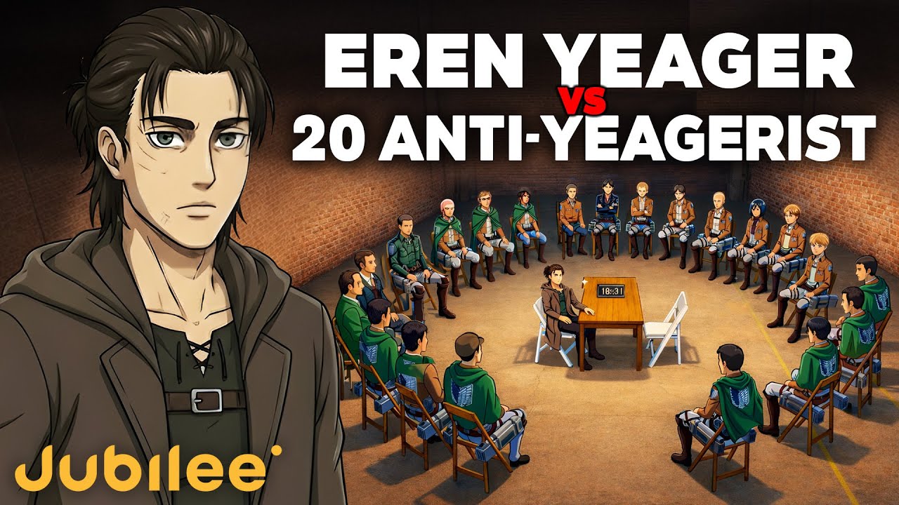 Эрен Йегер против 20 антийегеристов (пародия на юбилей)