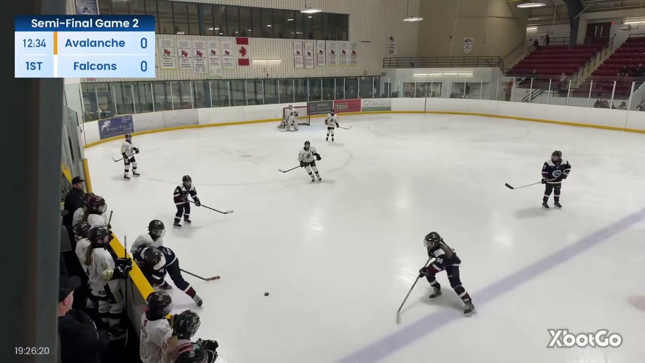 Playoff SF Game 2 - Thursday, February 19th - at Ancaster Avalanche - T 0-0
