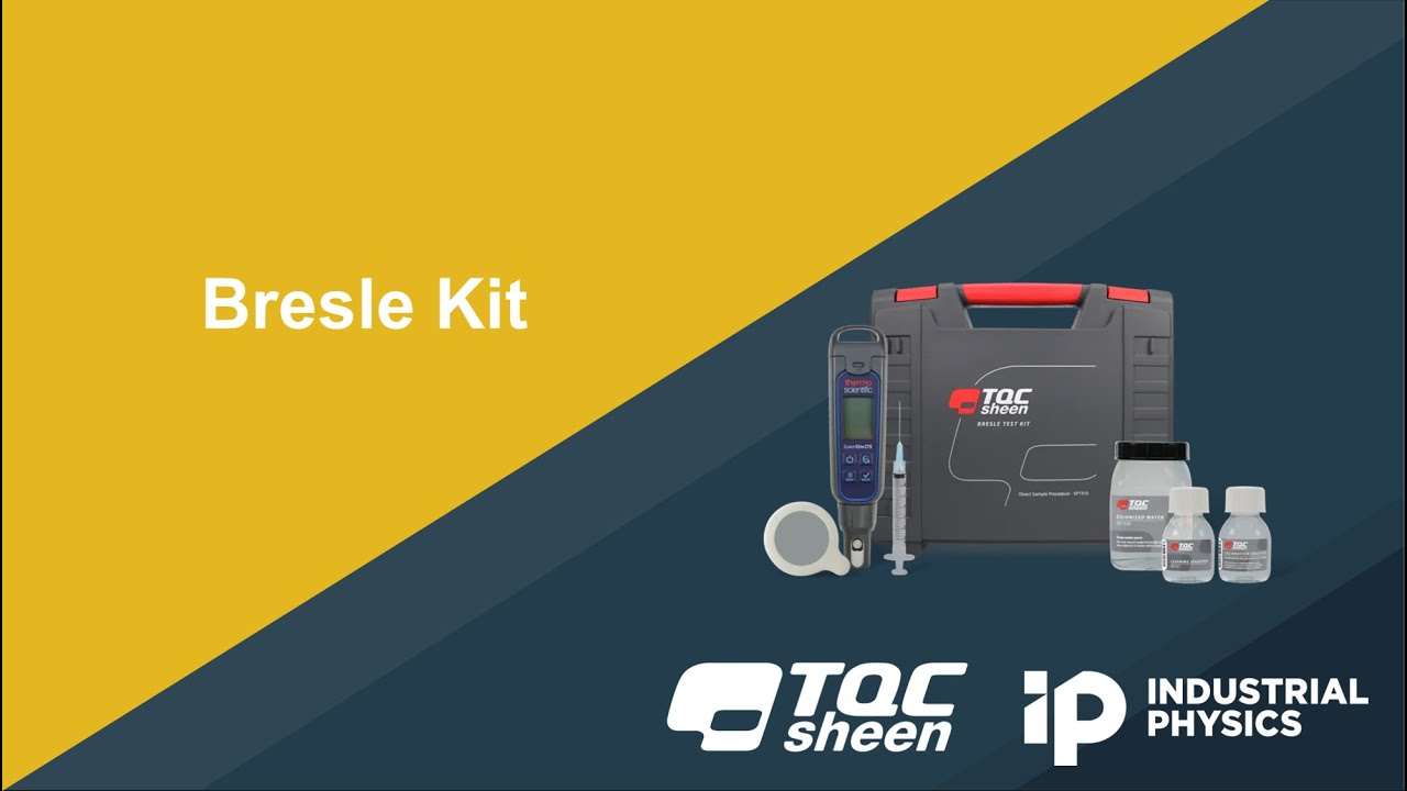 Demonstration of the TQC Sheen Bresle Kit