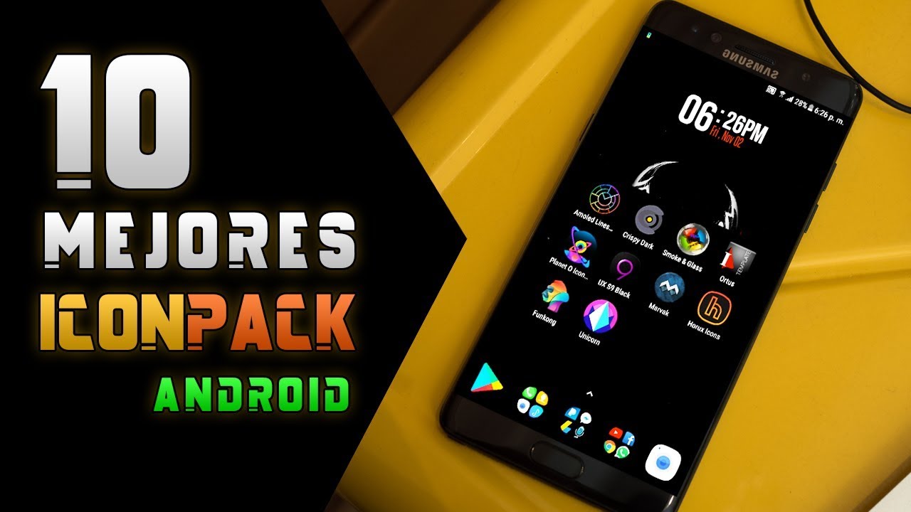 DESCARGA LOS 10 MAS BRUTALES ICONPACKS PARA ANDROID DE TODOS LOS TIEMPOS