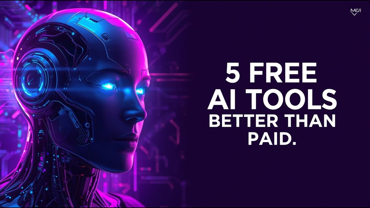 5 FREE AI TOOLS BETTER THAN PAID