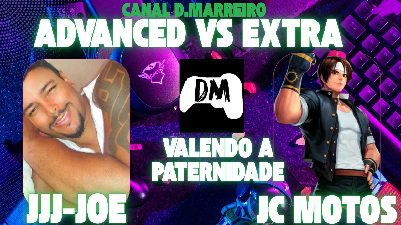 KOF98 -  A HORA DA VERDADE  JC MOTOS vs JJJ-JOE  / FT15 -  EXTRA vs ADV