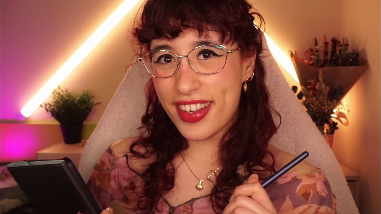 Asistente personal te ayuda con tu semana ✨ Eres famos@ · ASMR Roleplay en Español