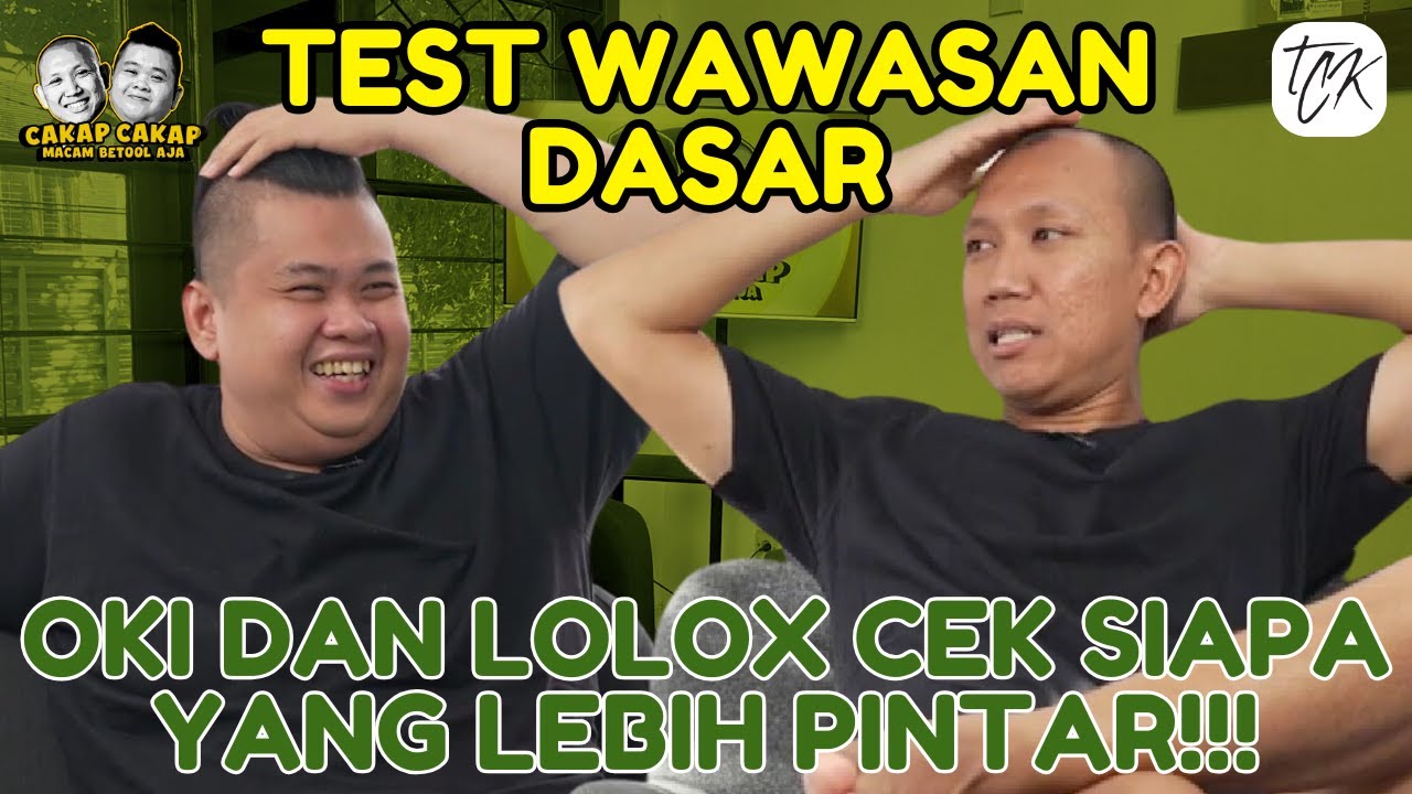 KEPINTARAN OKI RENGGA DAN SILOLOX DIUJI DISINI!!! NGAKAK!!!