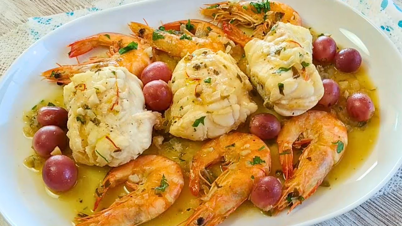 Esta Receta De Rape al Cava Es Tan Fácil ¡Que No Lo Creerás!