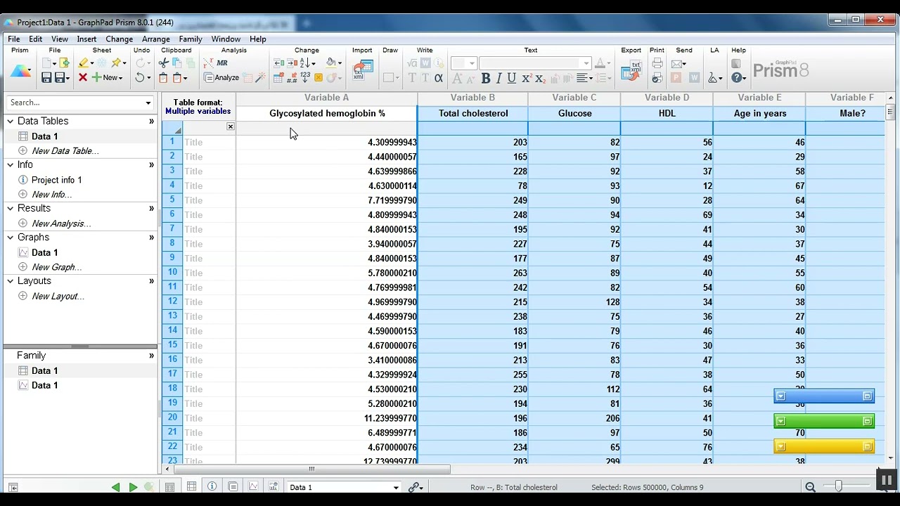 Multiple Regression with Prism