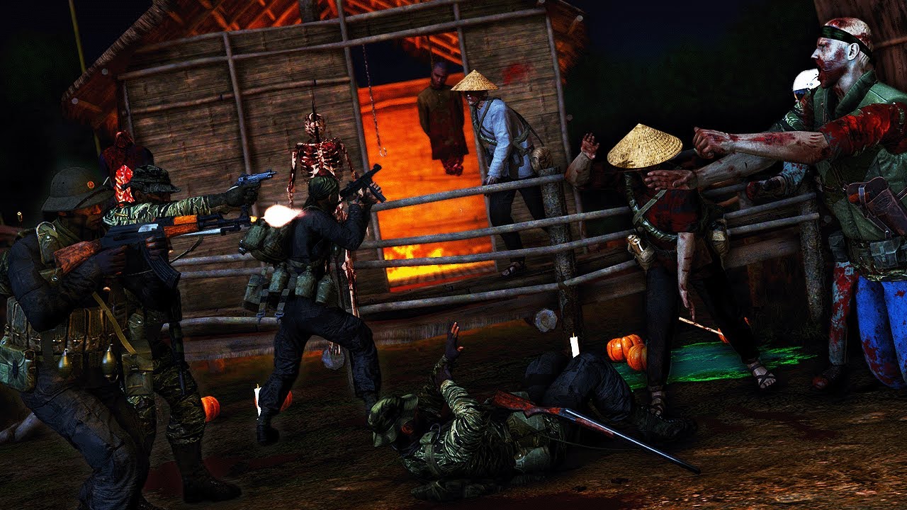 Someone made COD Zombies in Arma SOG Prairie Fire??