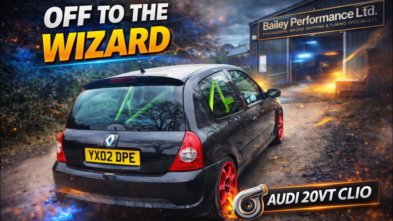 The Audi Powered Clio 172, Gets R8 Coil On Plug Conversion.