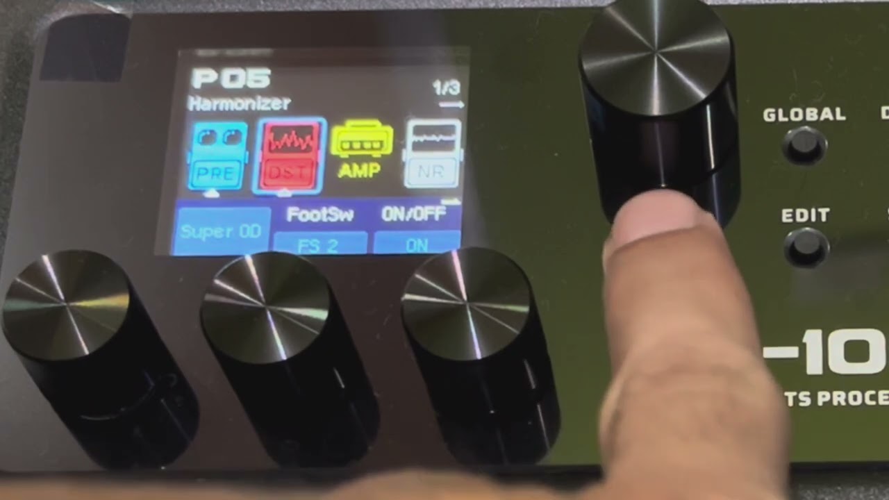 Preset valeton gp 100 Harmonizer