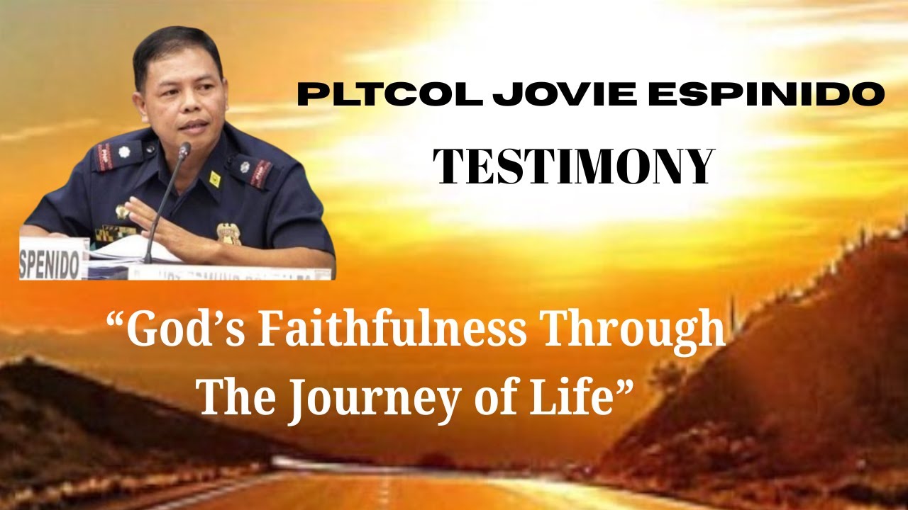 PLTCOL JOVIE ESPINIDO Testimony at GRACE - 