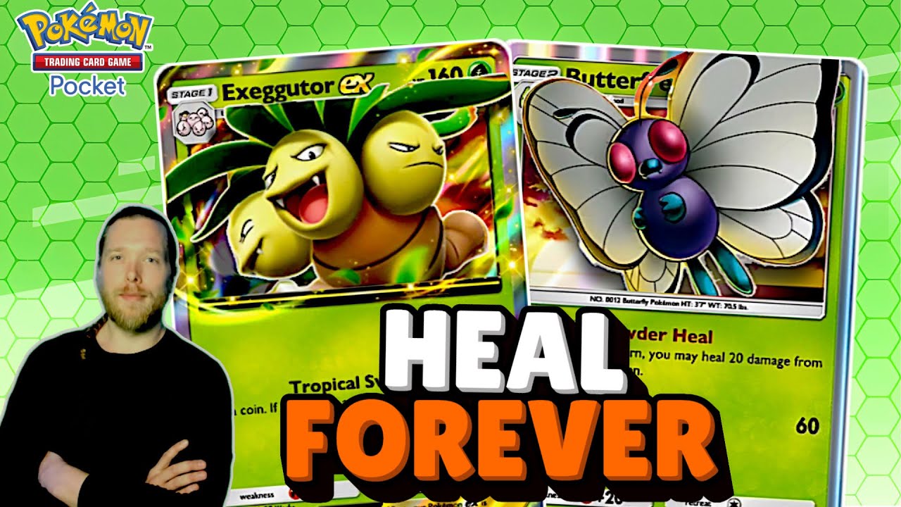 Heal Forever With Butterfree & Exeggutor! | Pokémon TCG Pocket!
