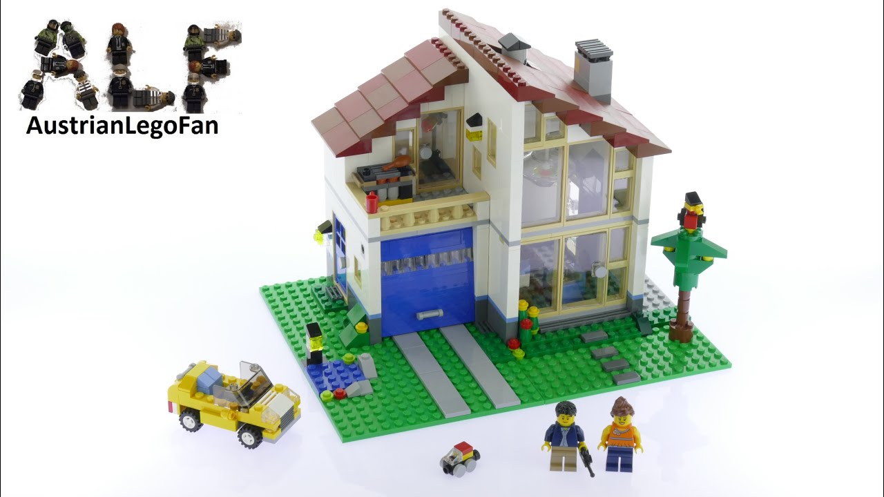 Lego Creator 31012 Family Home - Lego Speed Build Review