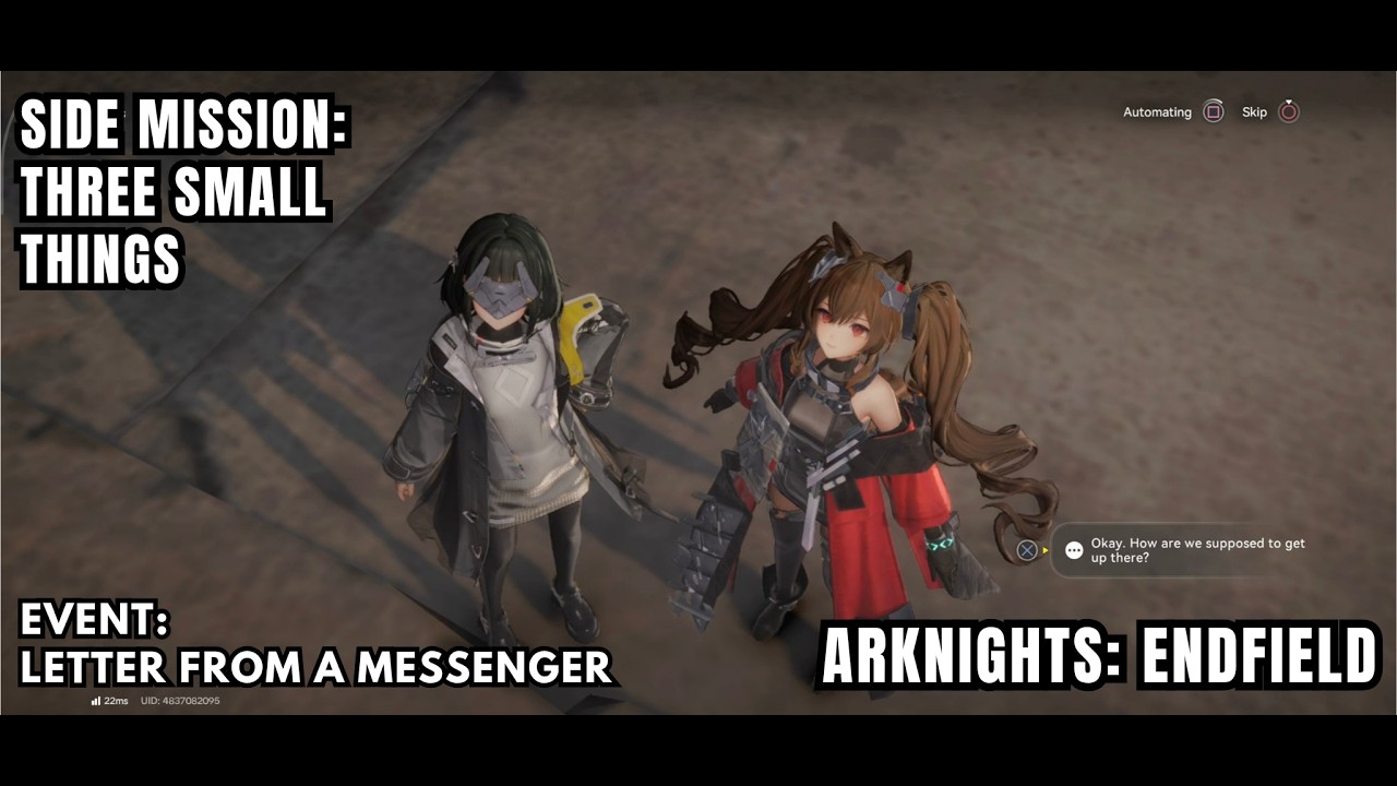 [Дополнительное задание в Arknights: Эндфилд] Три простых момента: Найдите фильтр на Силовом плато