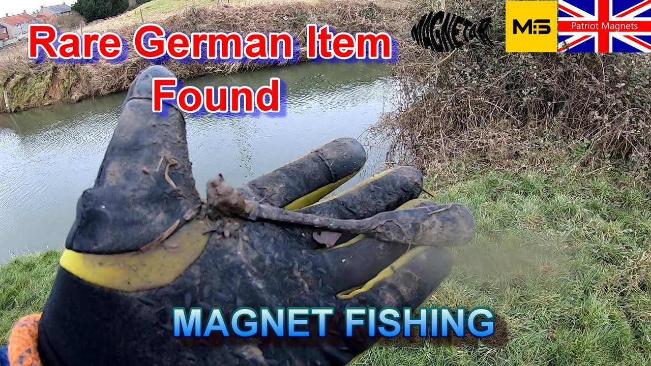 Rare German Stamped Item Found Magnet fishing #letsfindsometreats #patriotmagnets