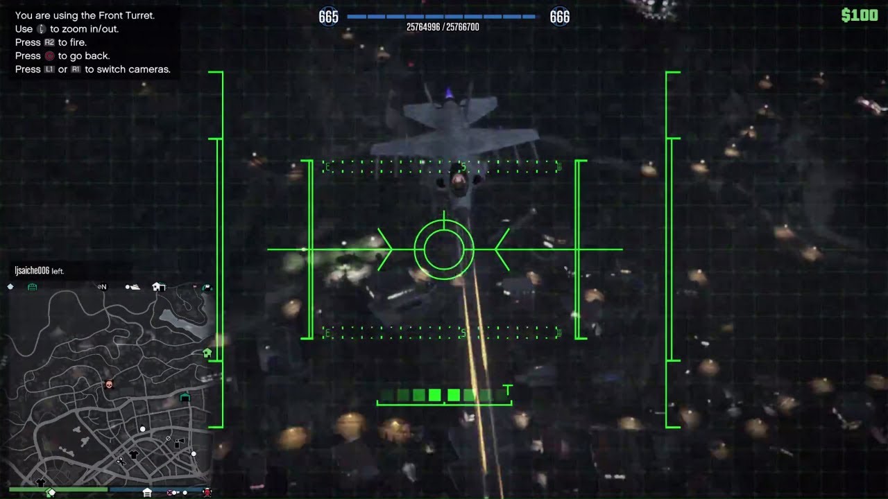 GTA Online: Rank 666 Milestone - Avenger VS Jet (Air MOC)