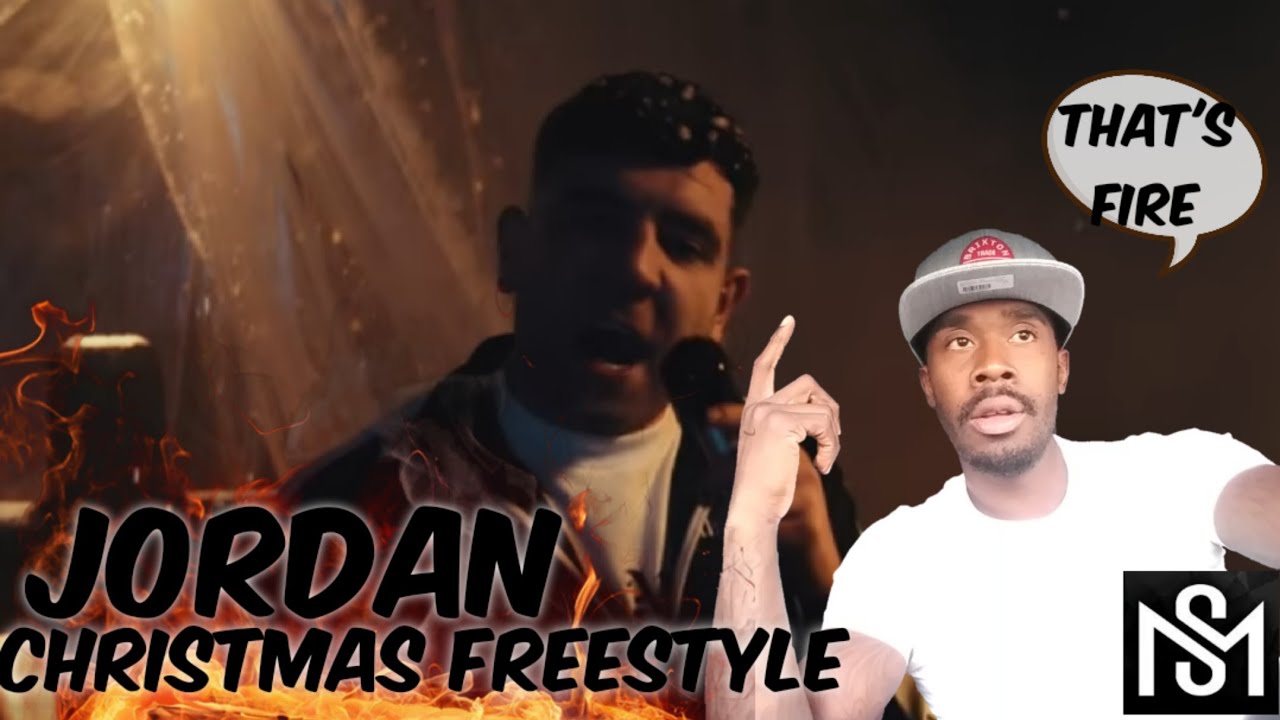 AMERICANreactsto UK RAPPERS Jordan - Christmas Freestyle