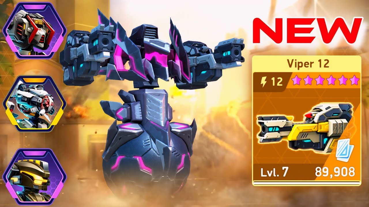 NEW Viper 12 with Nomad Zephyr Orion Eclipse - Mech Arena