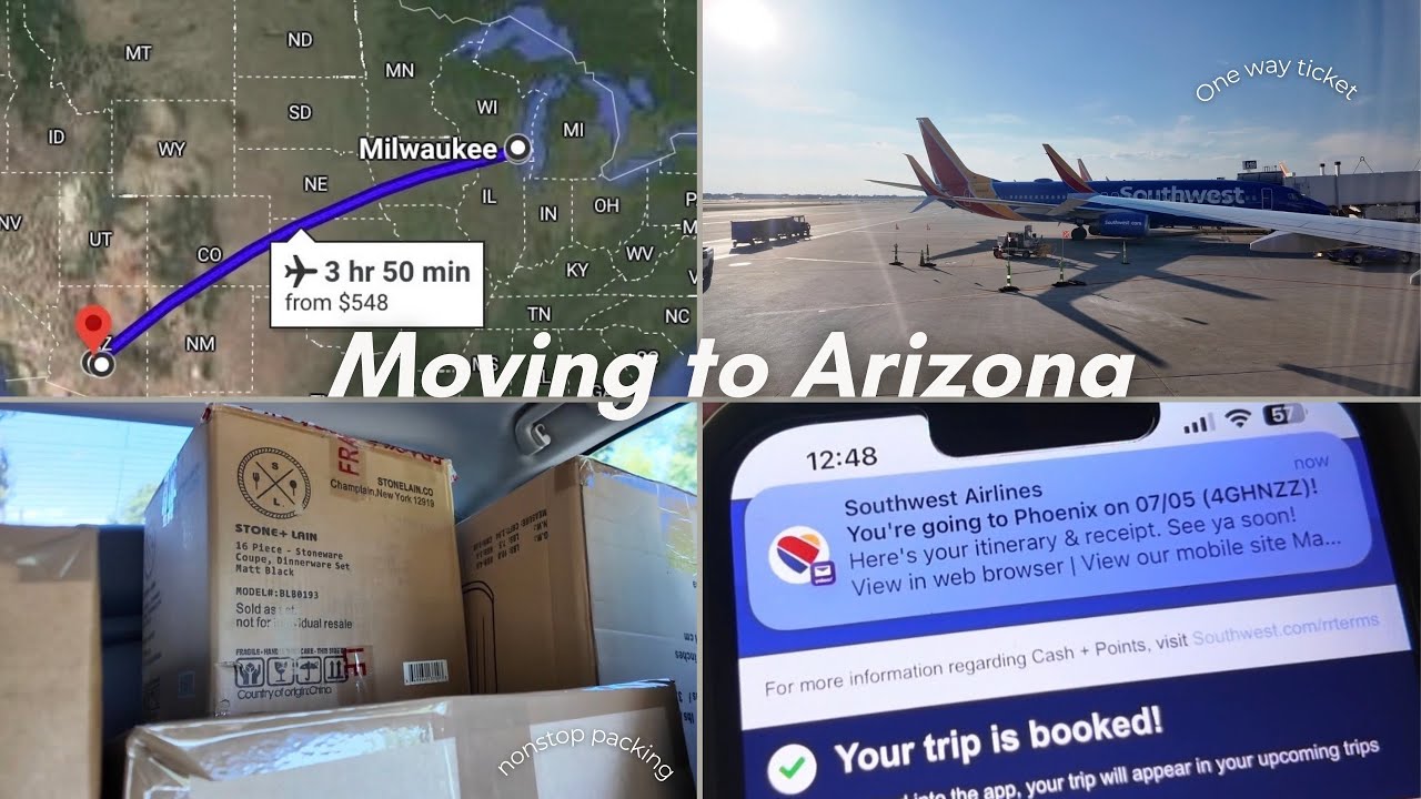 I moved out of my hometown in 60 days | nonstop packing + new job + new apartment + moving in